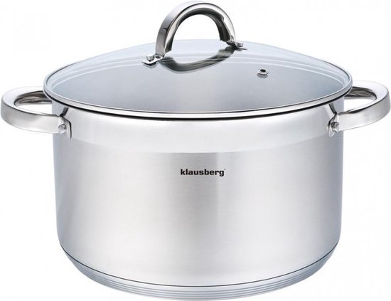 Klausberg 7129 - kookpan met deksel - 11,5L - Ø30 cm