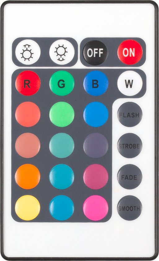 Rebel - Taśma LED 5m - RGB - 12V - 28W - Waterdicht