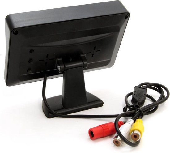 Parkeersensoren/Parkeerhulp (4 sensoren) met LCD scherm + Camera met nightvision - universeel