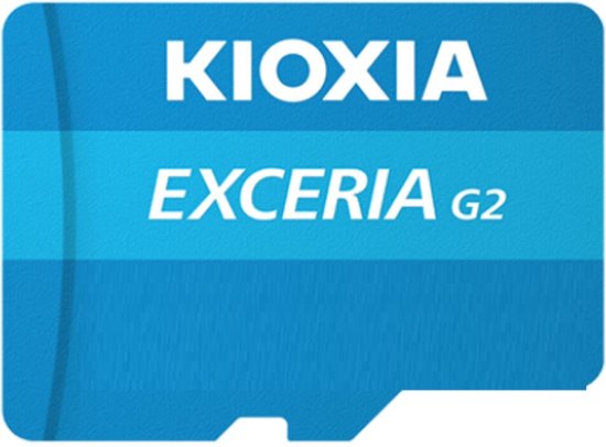 Kioxia - Geheugenkaart - microSD - 128 GB - UHS-I U1 - Met Adapter