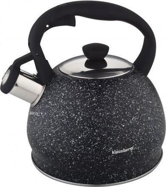 Klausberg KB-7320 fluitketel - 2L - rvs - alle warmtebronnen