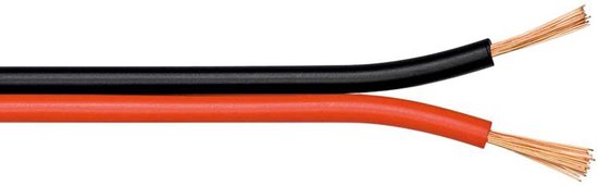 Cabletech luidsprekerkabel CCA 2 x 2,50 mm² rol 100 m