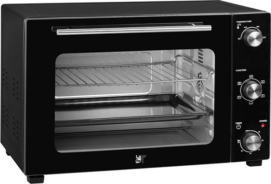 Lafe - Elektrische oven - Inhoud 48 l - vermogen 1800 W - hetelucht, HeatMaster