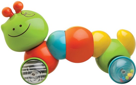 B-Kids Press 'n Play Zoom Zoom Speelgoed Rups BK-04377