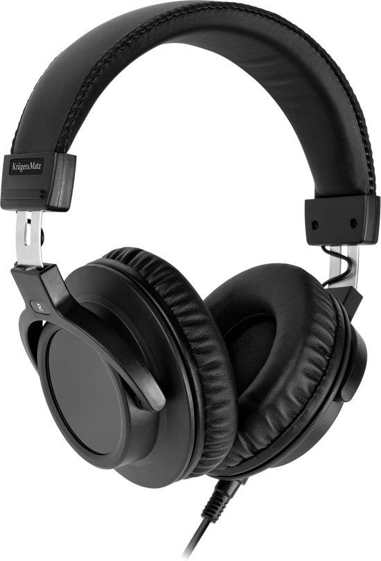 Krüger&Matz DJ Serie - Over-ear DJ Hoofdtelefoon - 50mm Neodym - 32 Ohm - 98 dB