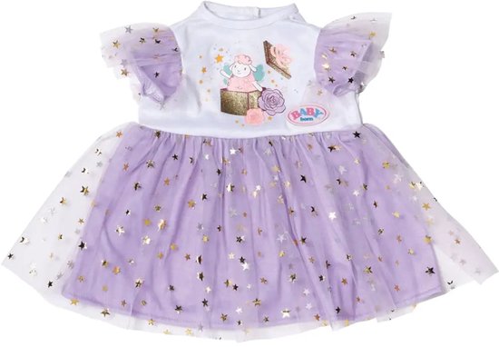 Baby Born | Tutu Jurk | 43 Cm | Lilac