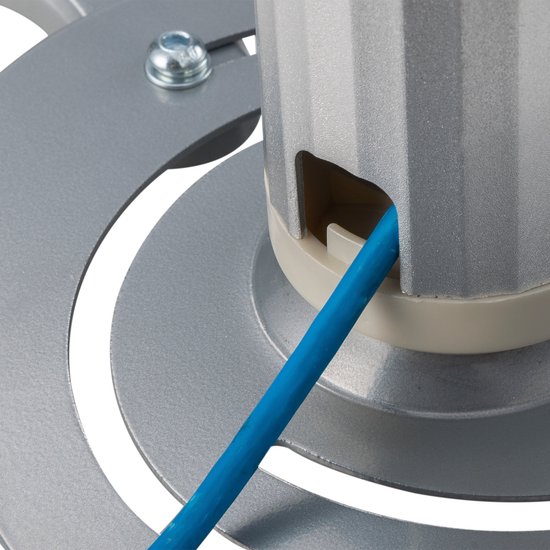Cabletech - Uchwyt Voor Projector - Aluminium - 360° Rotatie - Kabelbeheer