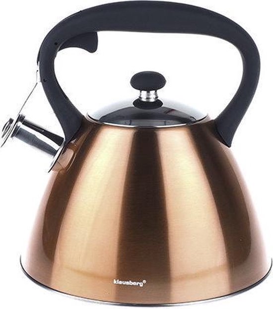 Klausberg KB-7209  fluitketel - 3L - rvs - alle warmtebronnen