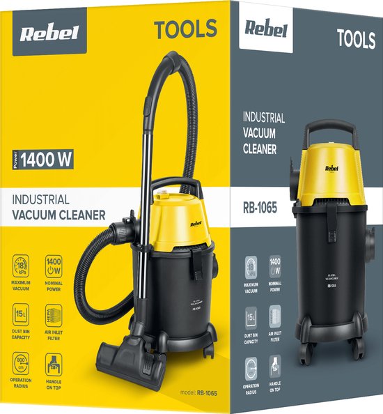 Rebel RB1065 - WET&DRY industrial vacuum cleaner