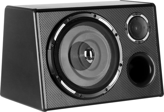 Peiying PY250QA - Autosubwoofer - 10 inch - 200 W - Actieve Subwoofer