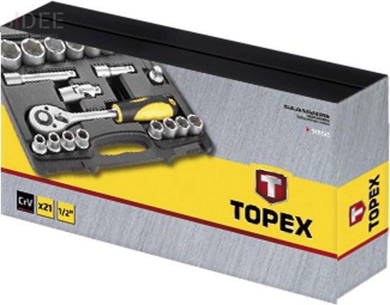 TOPEX Doppenset 1/2', 21 Dlg