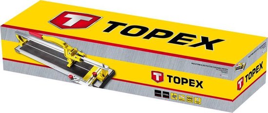 Topex Tegelsnijder 600mm Zeer Sterke Enkele Geleider