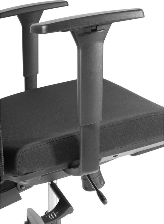 Ergo Office - Ergonomische Bureaustoel - Bureaustoel - Office Chair - hoogte verstelbare - Hoofdsteun - max. belasting 150 kg - Zwart