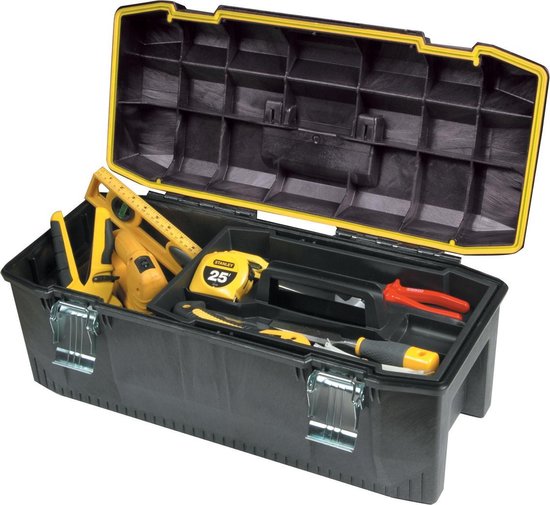 STANLEY FatMax 1-94-749 Heavy Duty Gereedschapskoffer - uitneembare tray - waterdicht