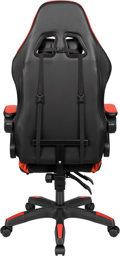 Krüger&Matz GX-150 game stoel - gaming chair - gamingstoel - zwart / rood