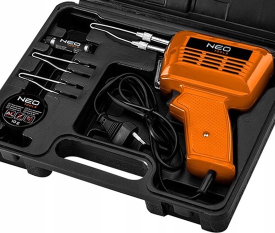 NEO Soldeerpistool 150w met accessoires