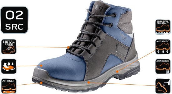 Werkschoenen O2 SRC, NUBUCK, MAAT 40