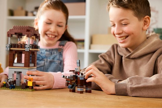 LEGO Minecraft De Plunderaar Buitenpost en Verwoester Bouwpakket - 21278