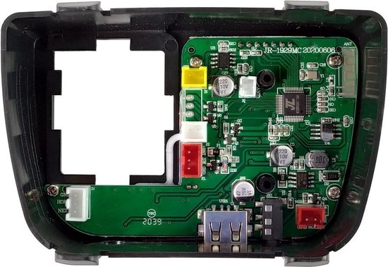 Muziekpaneel voor kinderauto - XMX618 - met microfoon - zwart