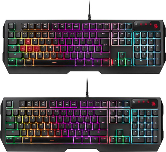 A4TECH BLOODY - Set van Toetsenbord + muis + muismat - USB B1700