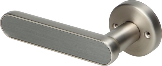Orno -Slimme handgreep, nikkel met aanraaktoetsenbord en vingerafdruklezer, Bleutooth 4.0