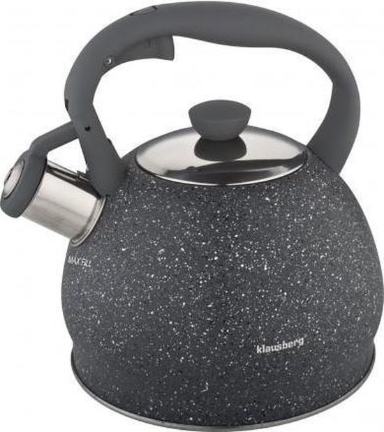 Klausberg KB-7321 fluitketel - 2L - rvs - alle warmtebronnen