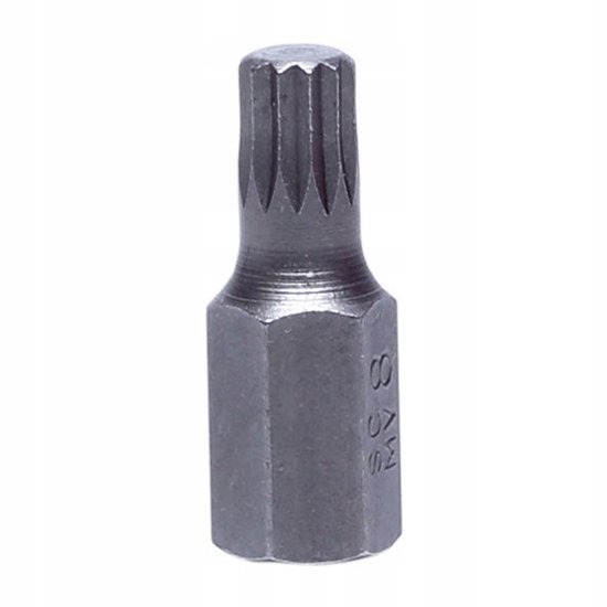 Proline Spline Bit M8 x 30mm 3/8" S2 Staal - 2 Stuks