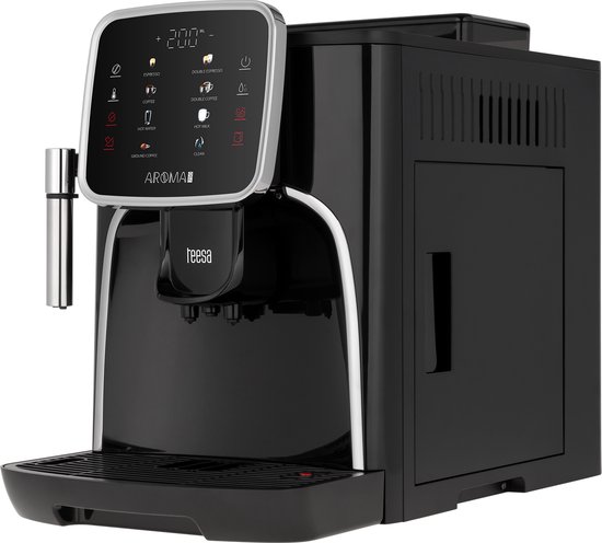 Teesa Aroma 750 - Volautomatische espressomachine - 19 bar - LCD-scherm - Melkopschuimer