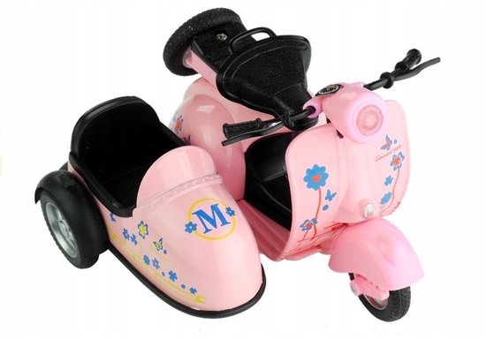 Speelgoedmotor 1:14 met Licht, Geluid en Pull-Back Functie - 3 Kleuren