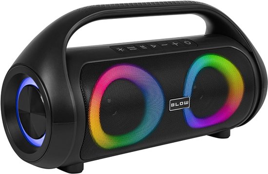 Blow SoundWave RGB Bluetooth Speaker 80W - BT 5.3 - 5V - USB-C - Zwart