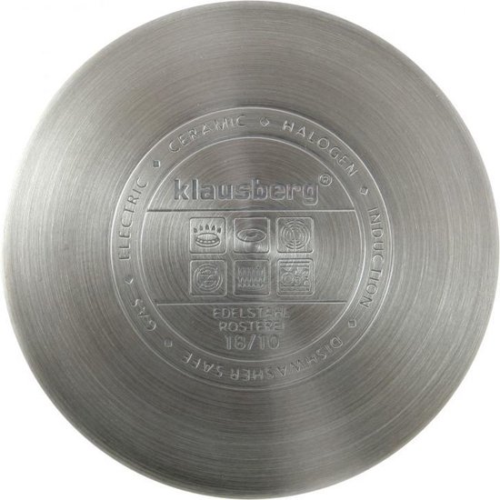 Klausberg 7214 - kookpan met deksel - prestige II - 5,8L - Ø24 cm