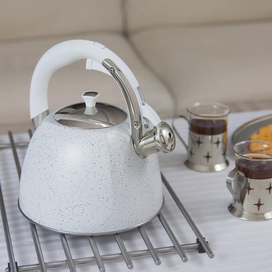 Klausberg KB-7261 fluitketel - 3L - rvs - alle warmtebronnen