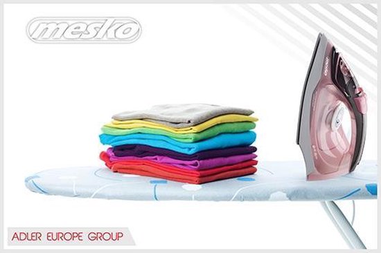 Ion Stoomstrijkijzer - 2600W - roze MS 5028 Mesko