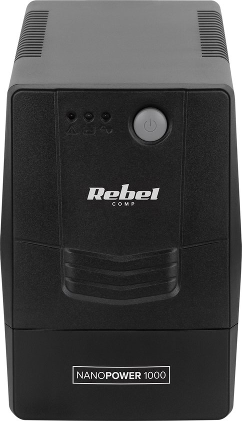 Rebel Nanopower Serie - UPS - 1000VA - 600W - Intuïtieve Bediening