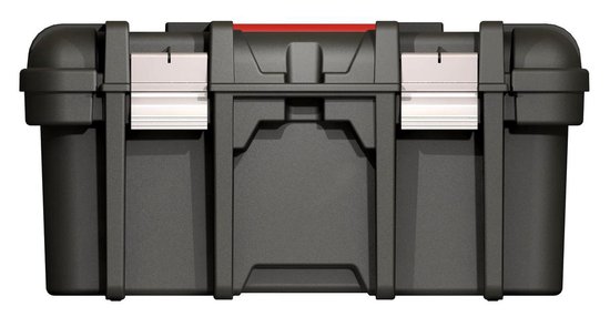 Keter Wide Toolbox Gereedschapskoffer - 16 inch - 41,9x32,7x20,5cm - Zwart