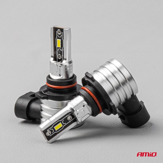 AMiO LED Mistlichten H-mini-serie HB3 9005/HIR1 9011/H10 Wit