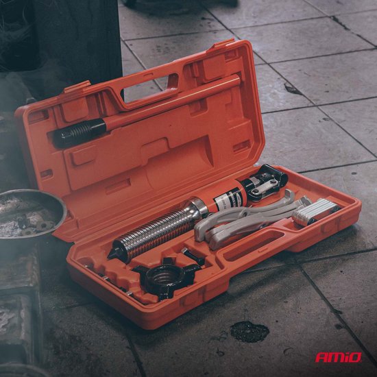 AMiO Hydraulische Lager Trekker Set 50-200 mm - 16-delig Professioneel Gereedschap voor Lagers en Bussen