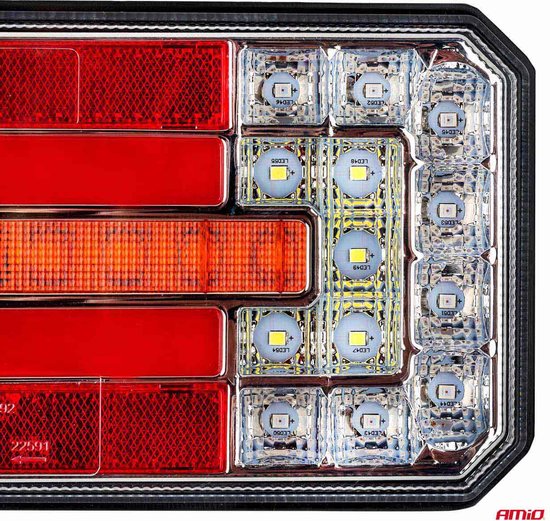 Combinatie LED-achterlicht AMiO RCL-01-LR dynamisch, rechts