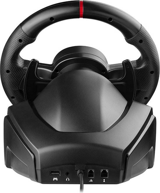 Tracer Gaming Stuurwiel - 6 in 1 Stuur - Pedalen en Versnellingspook - PC/PS4/PS3/Xbox One/Switch