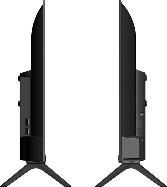 Kruger&Matz - 24" HD Televisie - DVB-T2 - H.265 HEVC