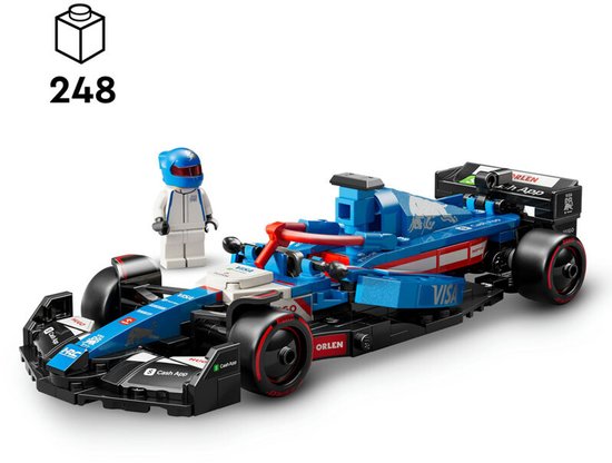 LEGO Speed Champions Visa Cash App RB VCARB 01 F1 racewagen Set - 77246