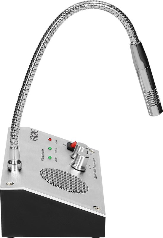 SPATIUM raamintercom bekabeld systeem voor tweerichtingsspraakcommunicatie, intercom biedt spraakoproepen van hoge kwaliteit en is gemakkelijk te gebruiken, extra potentiometers zorgen voor een soepele volumeregeling