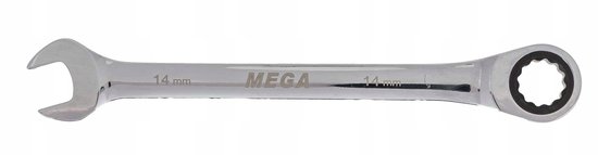 Ringsleutel met ratel 14mm CrV - Mega
