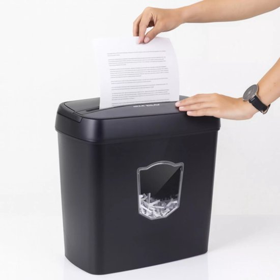Izoxis Documentvernietiger – Papiervernietiger – Compact en Veilig tot 10 Vellen