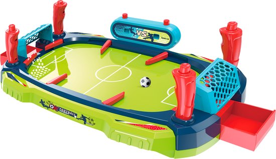 Rebel Toys - Tafelvoetbalspel - Goal Soccer - Handmatige Scoretelling - Geschikt voor Alle Leeftijden