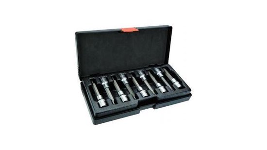 Neo Tools Torxdopset 9dlg 100mm 1/2 Aansluiting S2 Staal