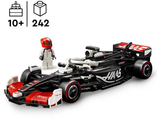 LEGO Speed Champions MoneyGram Haas F1 Team VF-24 racewagen Set - 77250