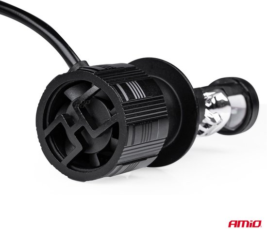 AMiO LED Koplampen H7/H18 PL-lensserie Dimlichten Wit