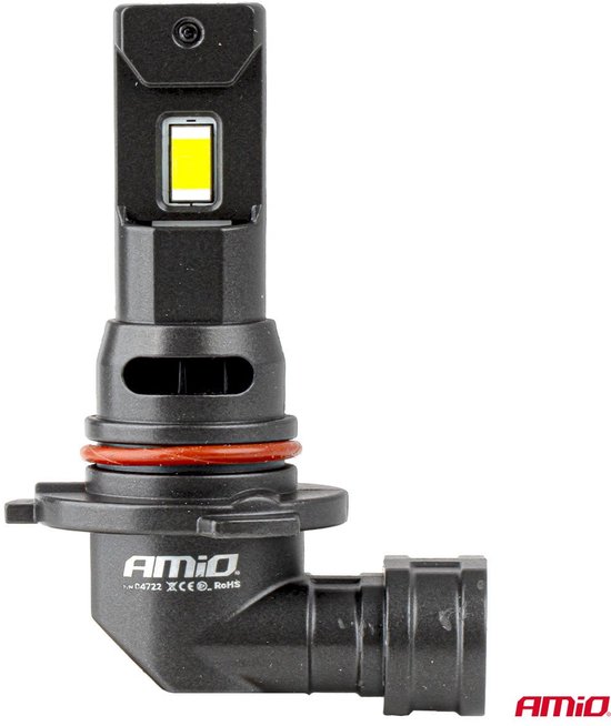 AMiO F25 PRO BLACK Edition HB4 LED Koplampen 12/24V 7646 Lumen 6000K Daglichtwit FULL CANBUS
