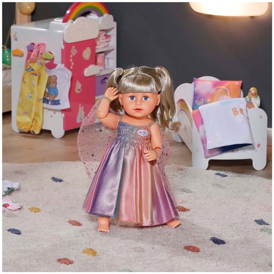 BABY born Regenboog Jurk - Poppenkleding